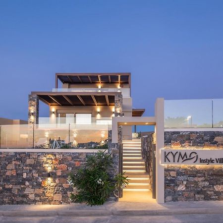 Kymo Instyle Villa - Sea View Private Pool Jacuzzi Kokkini Hani Екстер'єр фото