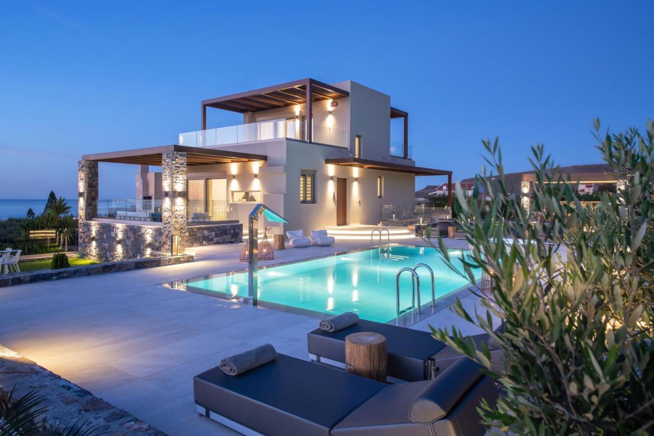 Kymo Instyle Villa - Sea View Private Pool Jacuzzi Kokkini Hani Екстер'єр фото