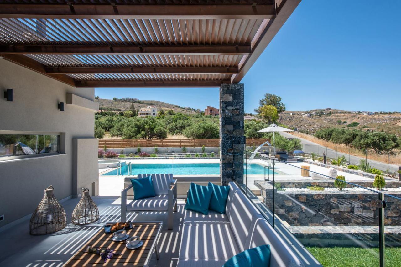 Kymo Instyle Villa - Sea View Private Pool Jacuzzi Kokkini Hani Екстер'єр фото