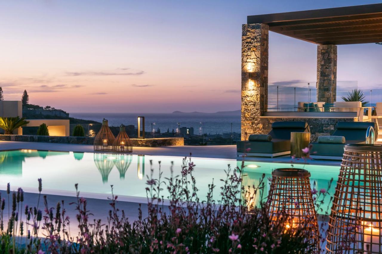 Kymo Instyle Villa - Sea View Private Pool Jacuzzi Kokkini Hani Екстер'єр фото