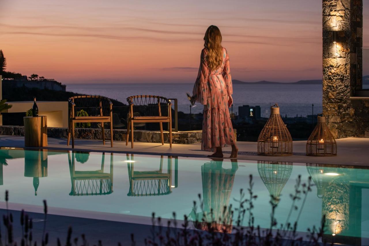 Kymo Instyle Villa - Sea View Private Pool Jacuzzi Kokkini Hani Екстер'єр фото