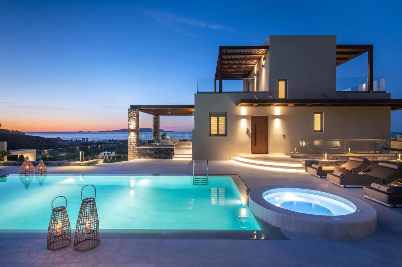 Kymo Instyle Villa - Sea View Private Pool Jacuzzi Kokkini Hani Екстер'єр фото