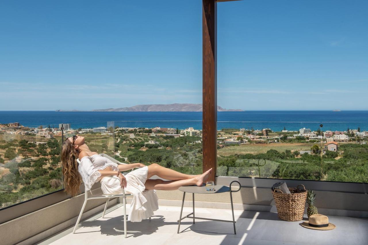 Kymo Instyle Villa - Sea View Private Pool Jacuzzi Kokkini Hani Екстер'єр фото